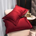 Solid Color Bedsheet & Comforter Set - Image 3