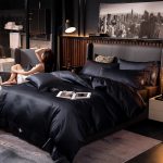 Solid Color Bedsheet & Comforter Set - Image 2