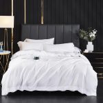Solid Color Bedsheet & Comforter Set