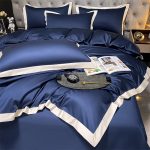 Border Design Bedsheet & Comforter Set - Image 2