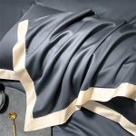 Border Design Bedsheet & Comforter Set - Image 3