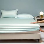 Fitted Solid Design Bedsheet With 2 Pillow Cover 019
